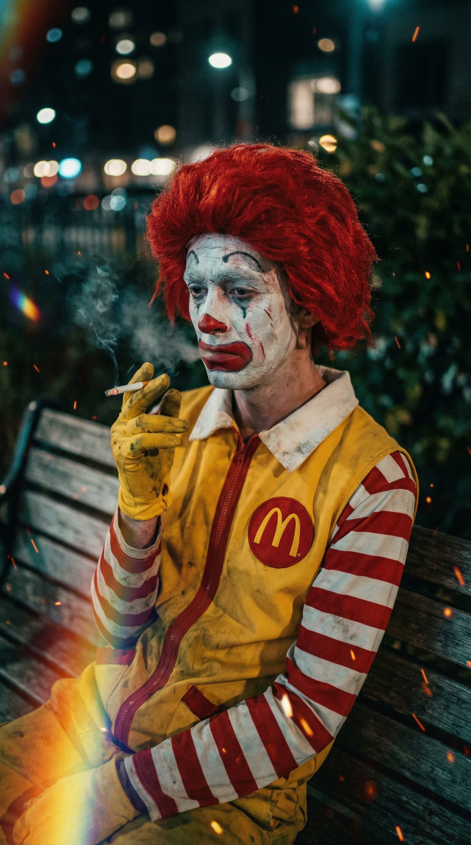 The Melancholy of Cracked White Greasepaint